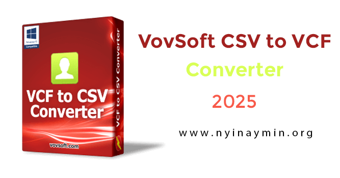 VovSoft CSV to VCF Converter v3.5.0
